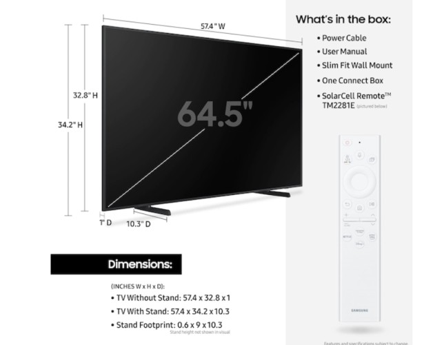 SAMSUNG QLED 65LS03BA TV on installments SAMSUNG QLED 65LS03BA TV on installments