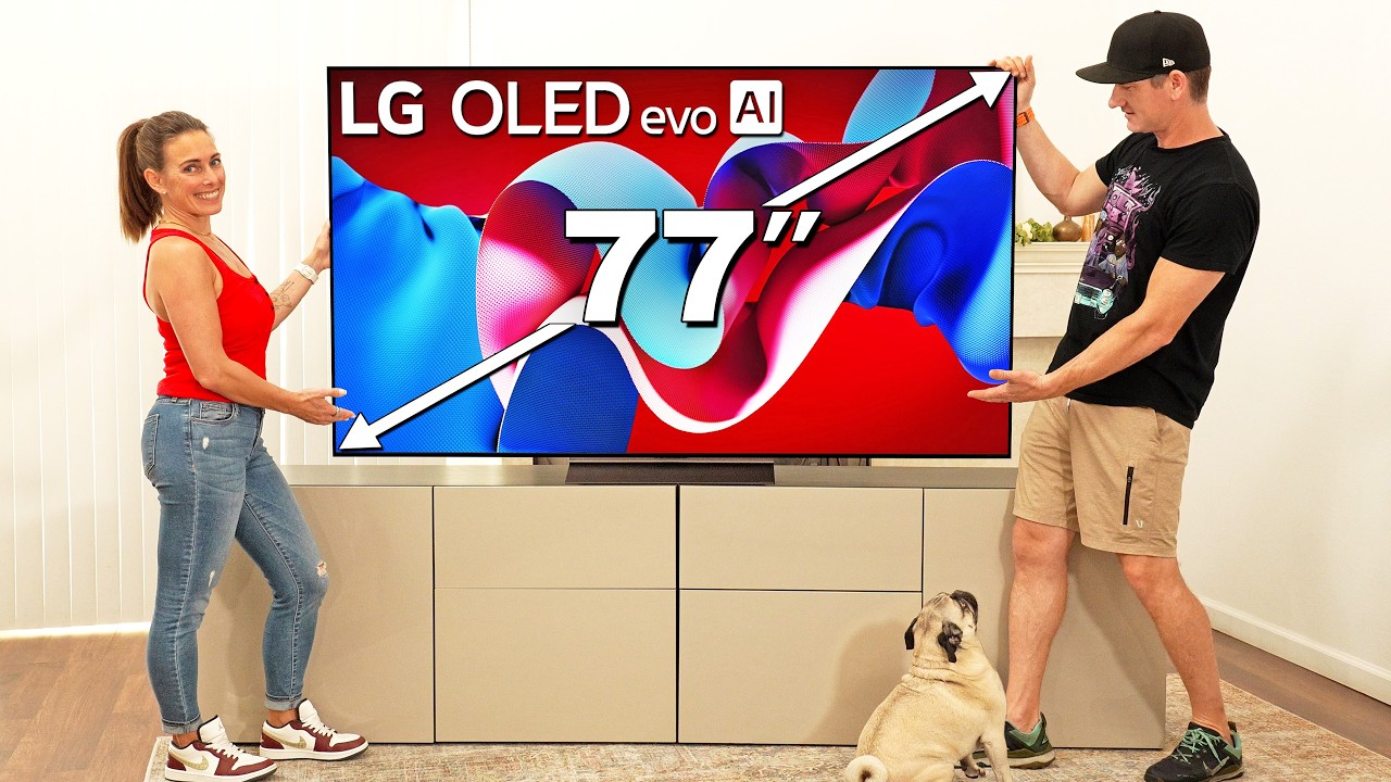 LG OLED 77C4 inch Class evo C4 4K Smart TV 2024